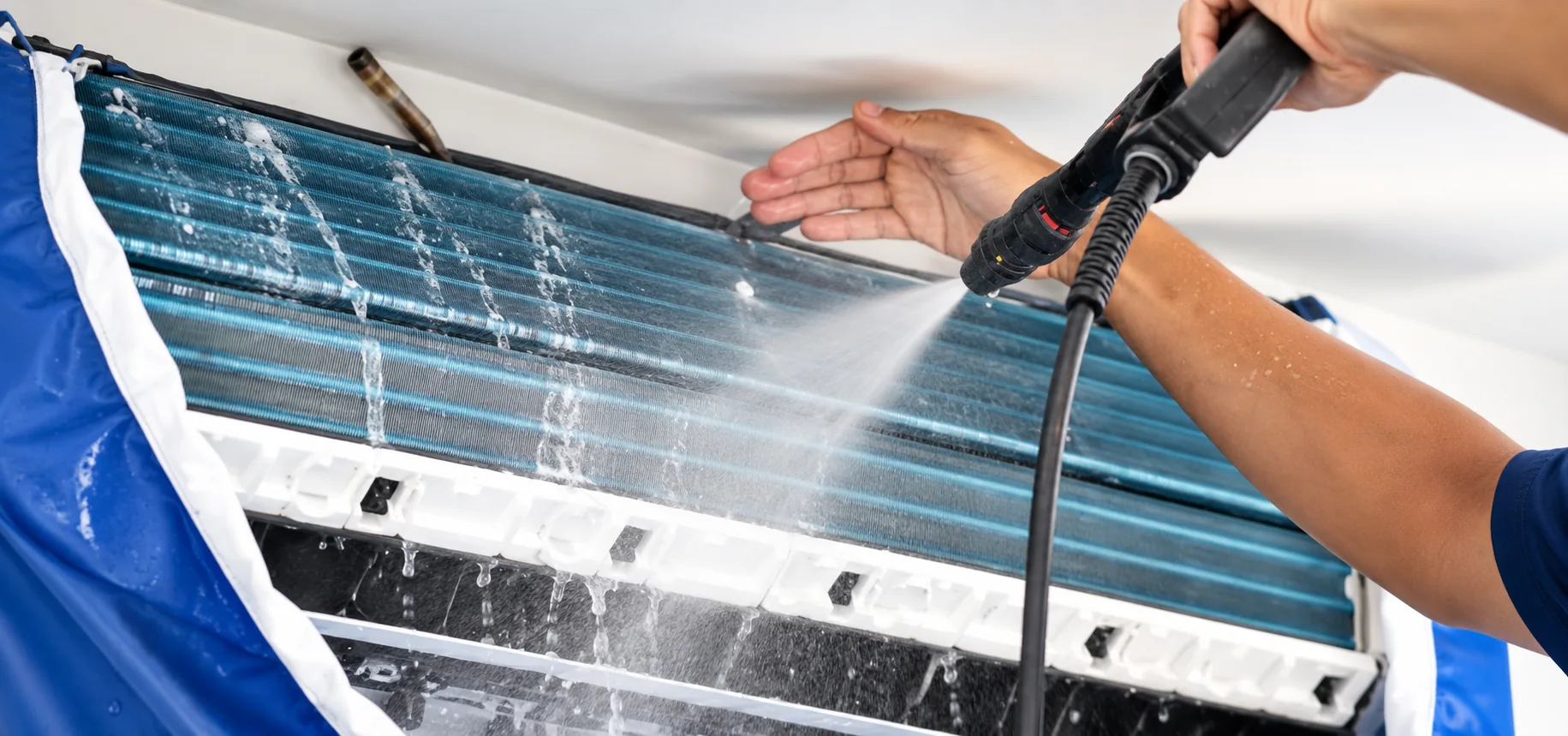 Professional Mini-Split Heat Pump Coil Pressure Washing Professional Mini-Split Heat Pump Coil Pressure Washing by NordAir Atlantic in Nova Scotia